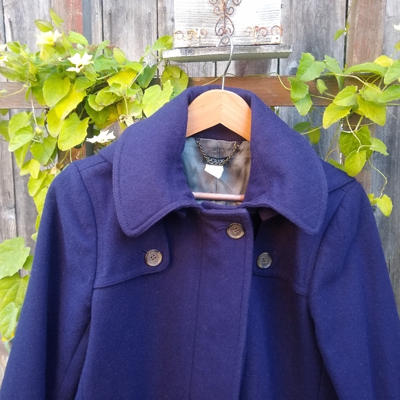 Like New JCrew Salon Peacoat Blue Size 6/Small Worn 1x! - Picture 8 of 11